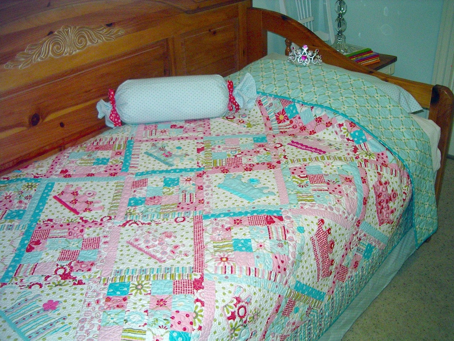 Dreaming Princess Crown Quilt PDF