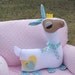 Llama, Llama, you want this little Llama. softie doll, plush toy, custom, made to order