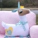 Llama, Llama, you want this little Llama. softie doll, plush toy, custom, made to order