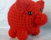 Derek Mini Pig Amigurumi