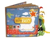 Silly Boy Premade Scrapbook - Paper Bag Album