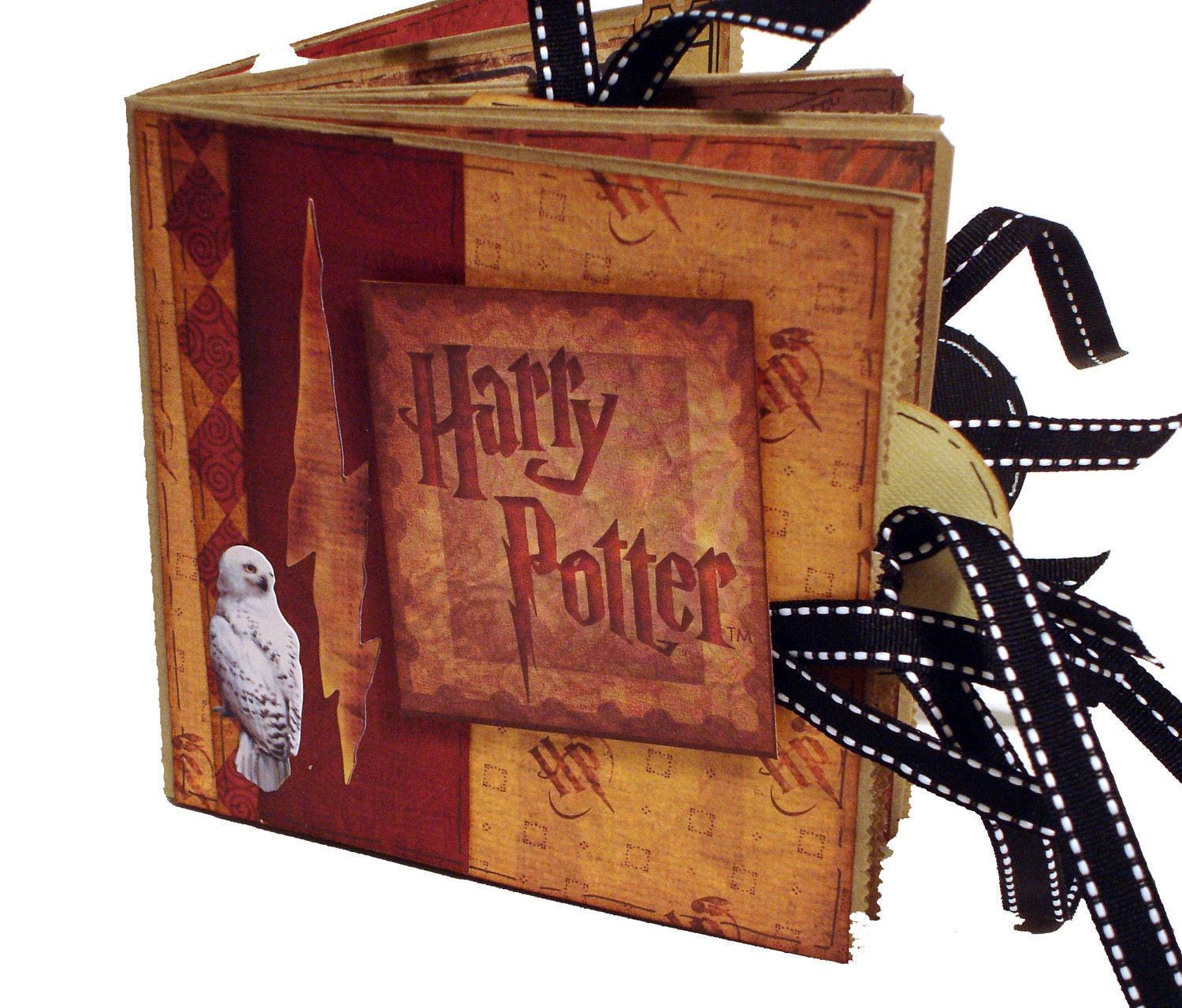 Harry Potter Paper Bag Scrapbook - Photo Album