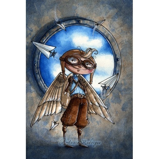 Fly - 5x7 print