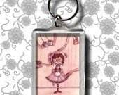 The Angry Ballerina - Keychain