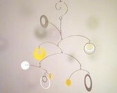 Nursery Mobile - The Saturn, in Mellow Yellow