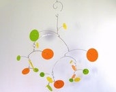 Hanging Mobile - The Constellation, medium, in Citrus
