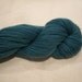 Teal mohair merino sport weight yarn