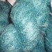 Teal, Fine Mohair Boucle, 450 yds