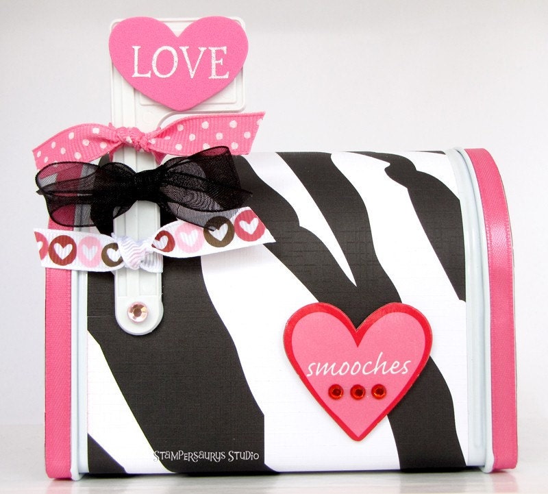 zebra valentine box