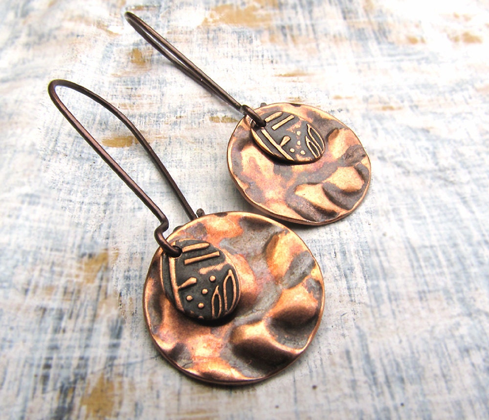 bisbee small copper earrings simple jewelry by bisbee small copper earrings simple jewelry by
