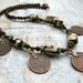 Coin Bohemian Necklace - Bohemian Jewelry - Gypsy Jewelry
