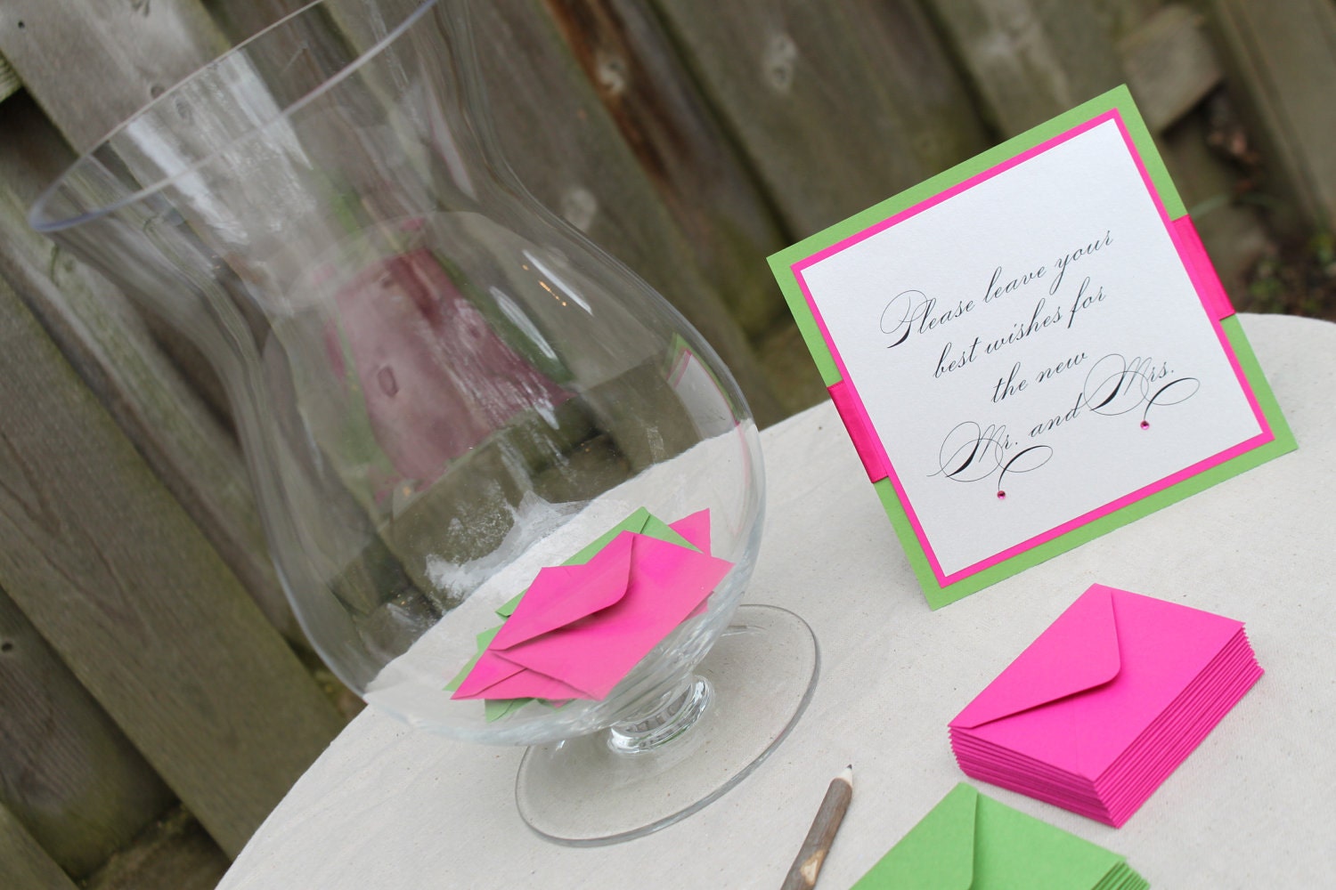 Marriage Advice and Wedding Wish Jar Guest Book Alternative - 50 Guests