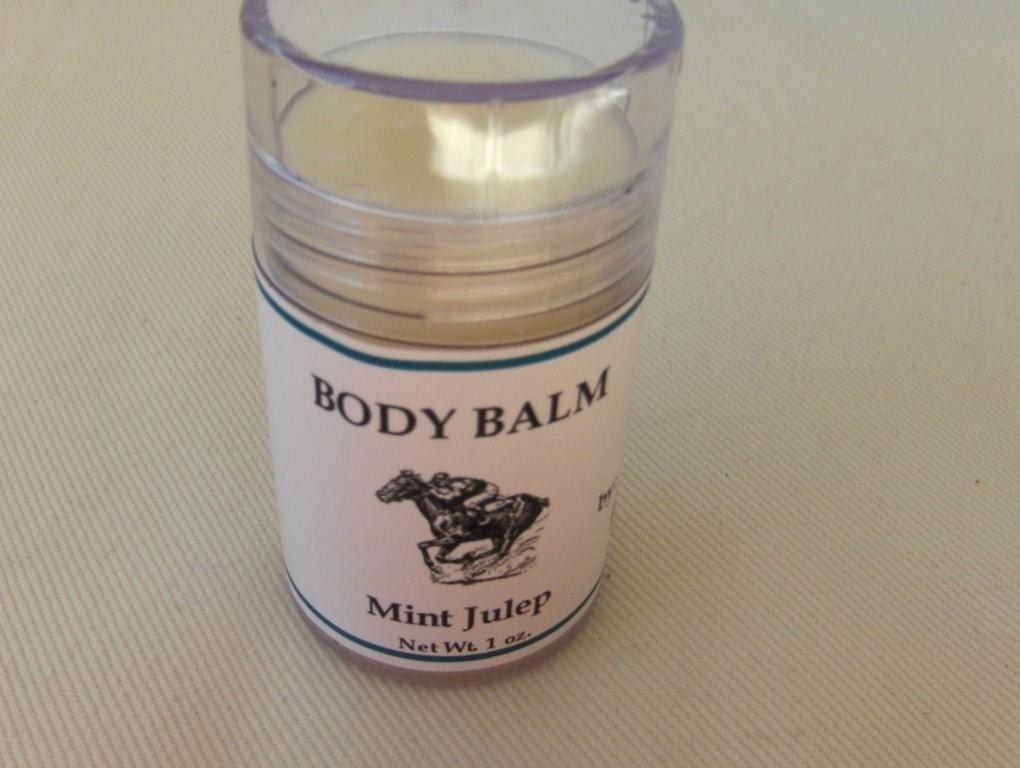 Equestrian gifts Mint Julep Body Balm (all natural)