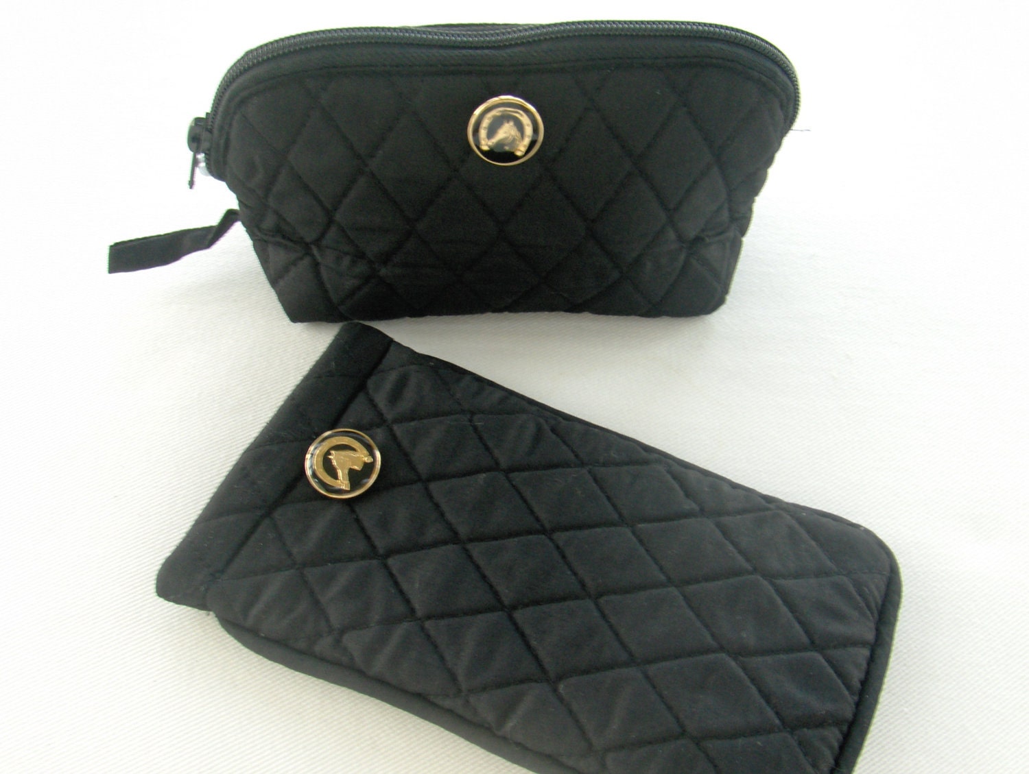 Horse Lovers Gifts Equestrian Gifts Eyeglass Case Black