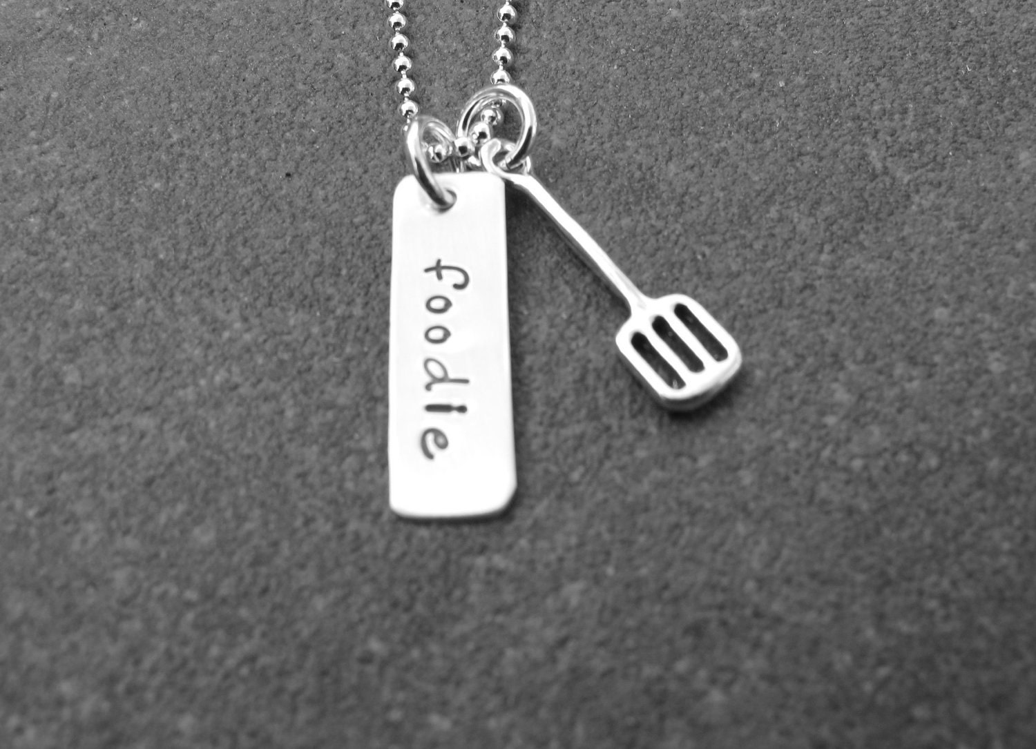 Foodie Necklace by Kristen's Custom Creations