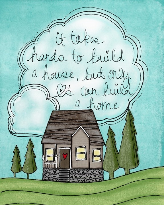 hearts can build a  home