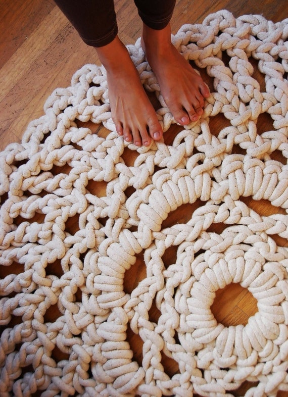 Handmade Mega Doily Rug