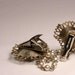 Costume Sweater Clip Vintage 1950s Pearl and Rhinestone