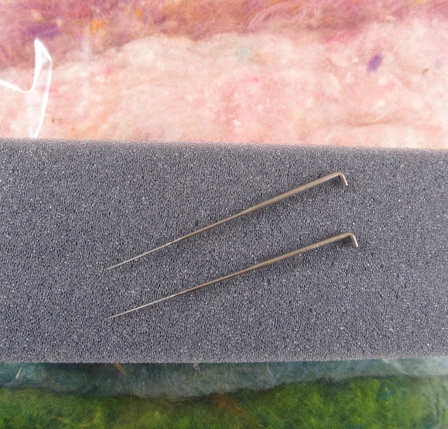 Needle Felting Set- Felting Needles and Foam Pad