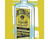Limited edition screen printed gig poster for Arctic Monkeys (Baltimore, MD) 2010