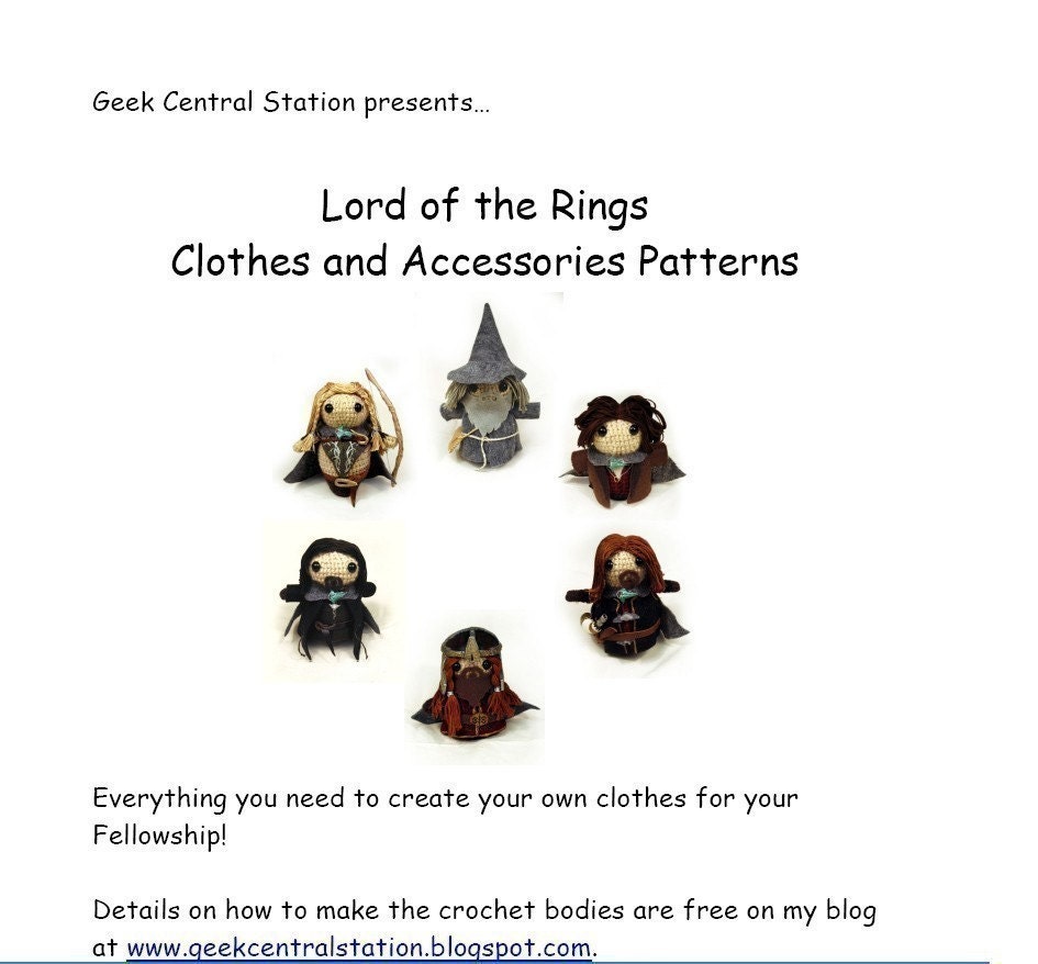 Fellowship Clothes and Accessories Pattern