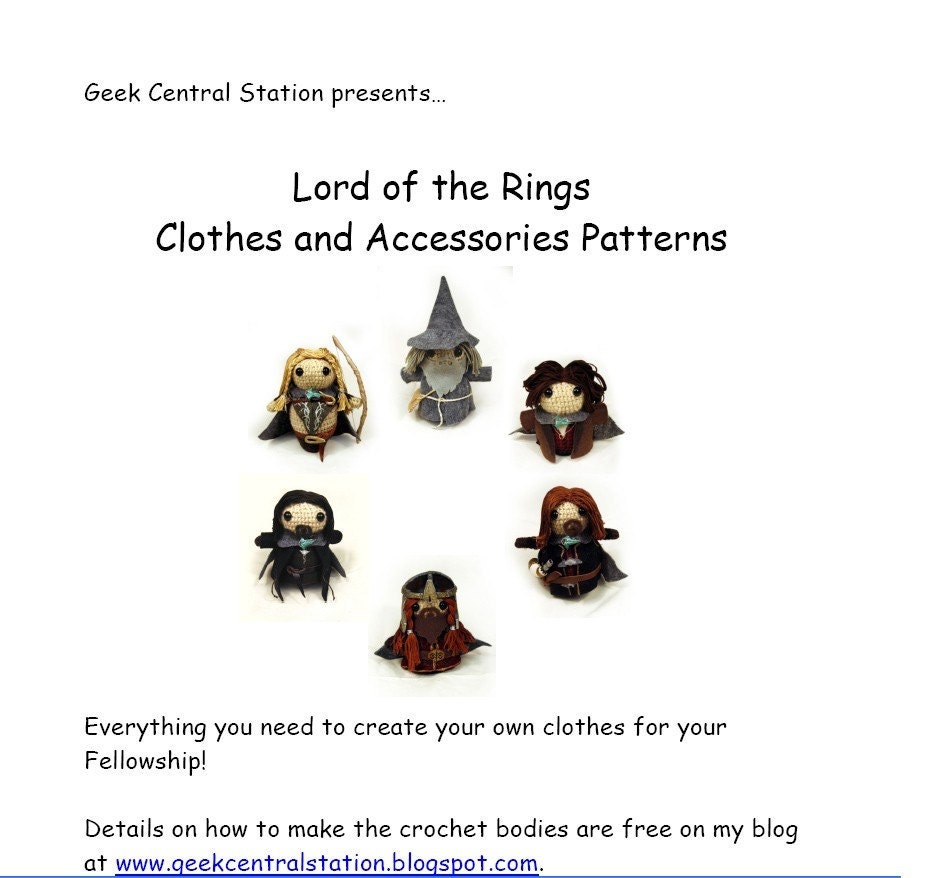 Fellowship Clothes and Accessories Pattern