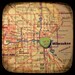 me & you milwaukee custom candy heart map art 8x8 ttv photo print - free shipping