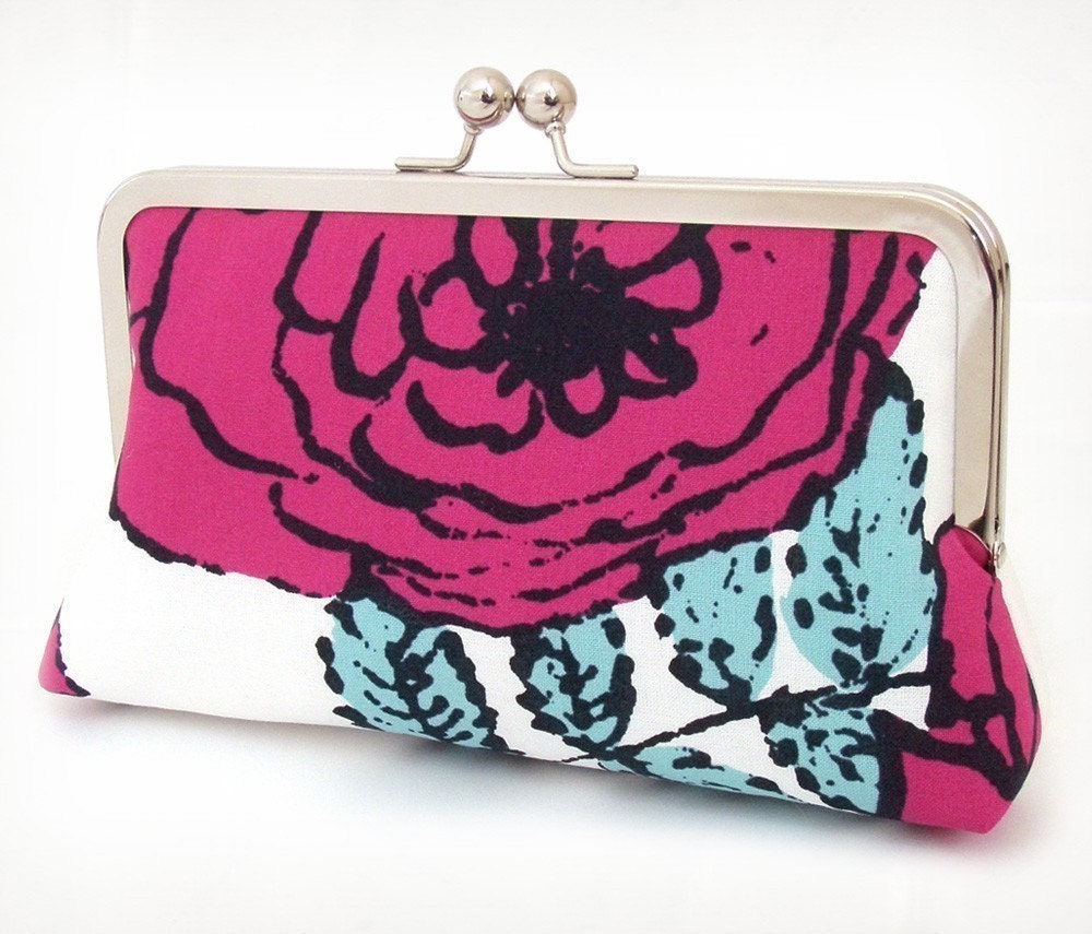 Rosa clutch : Purse for wedding / bridal / party