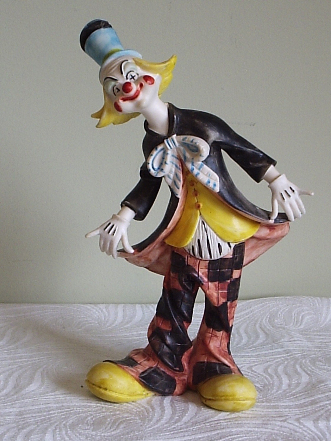 resin clown figurines