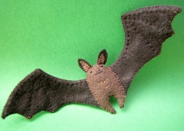 Ophelia the Bat - Small Felt Plush