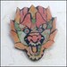 Weird Pin or Brooch - Strange OOAK Face Mask Halloween Pin Brooch