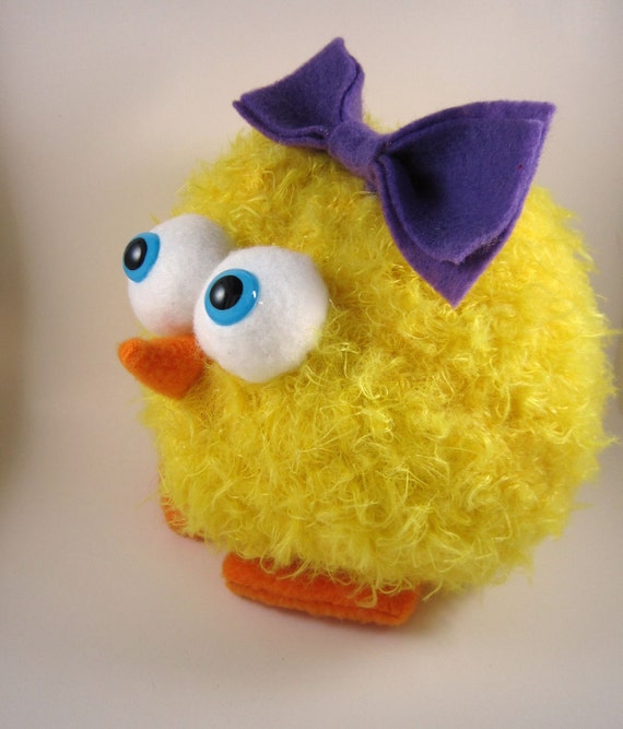 yellow bird stuffed animal