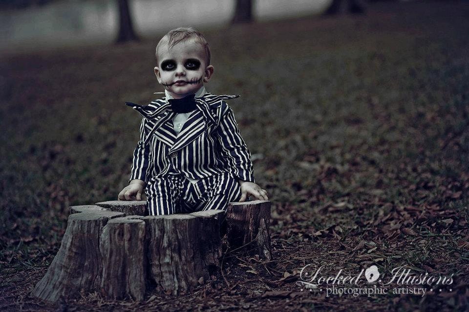 Custom Baby Jack skeleton Costume 3-5 years old