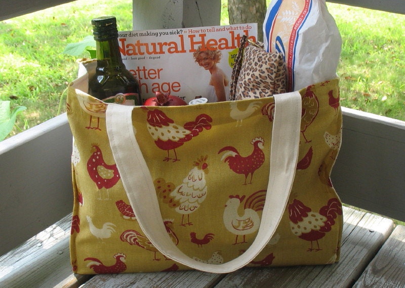 Clucky totebag