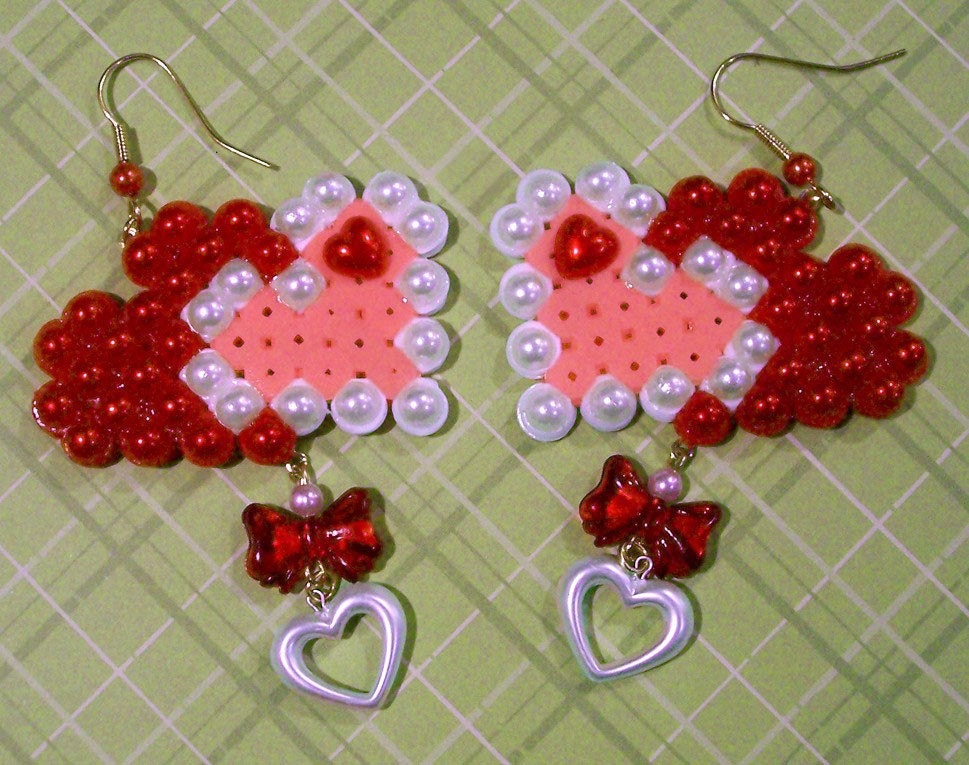 twice the love earrings