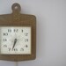 Vintage General Electric Wall Clock, Cutting Board, Kitchen, Plastic, Faux Bois