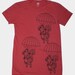 Parachuting Squirrels Womens ORGANIC T-Shirt Small, Medium, Large, XL in 3 colors