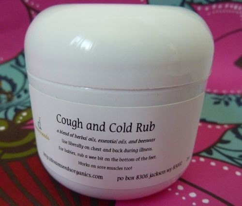 Cough and Cold Rub