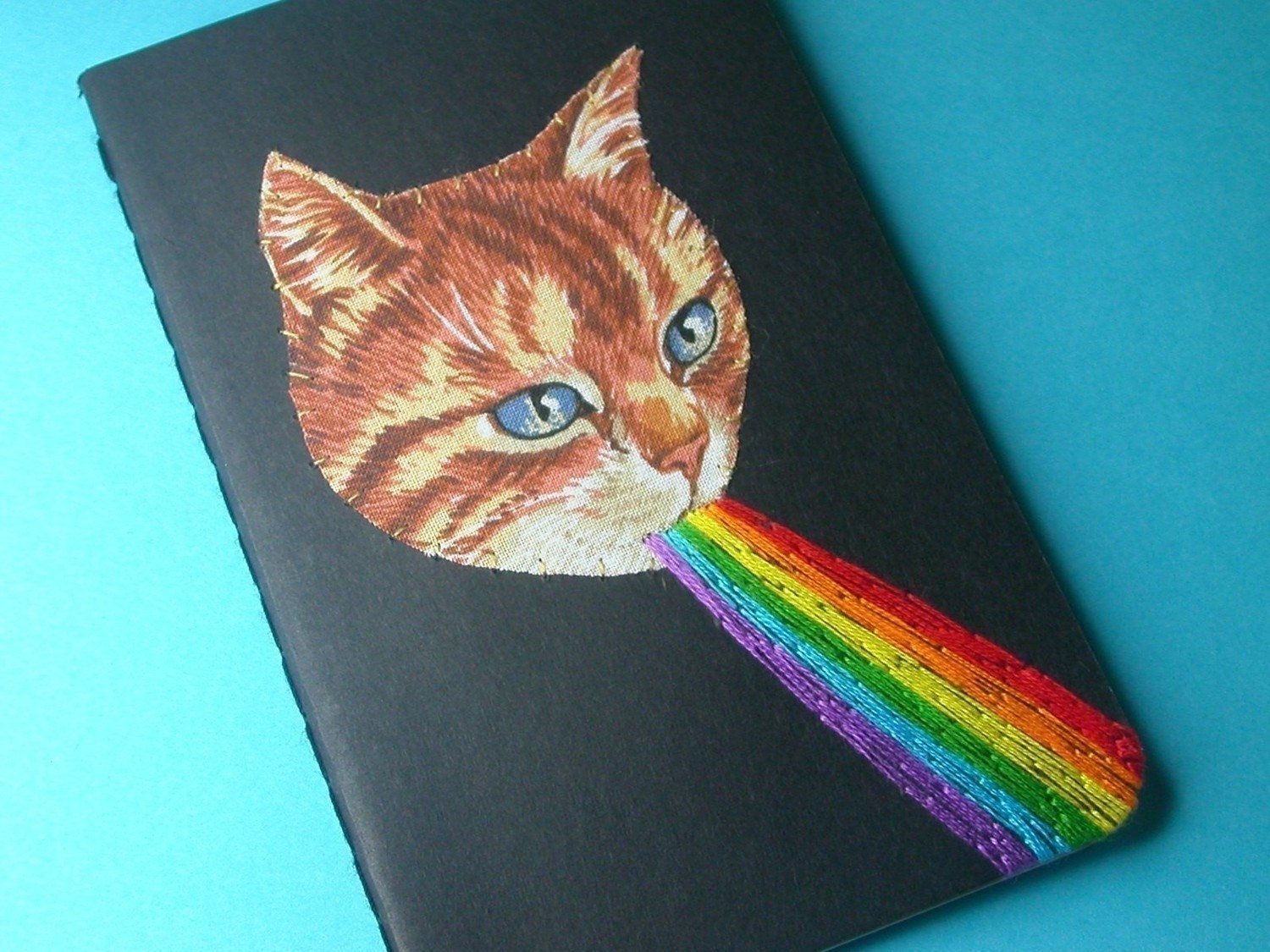 kitten awesome pocket journal
