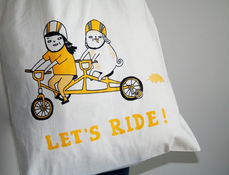 Tote Bag - Let's Ride