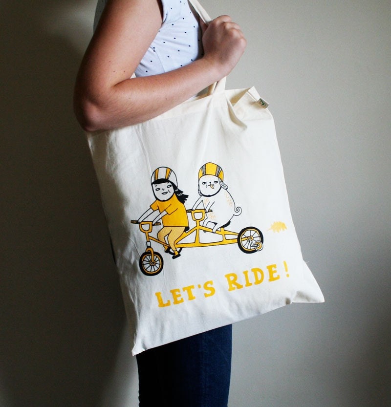 Tote Bag - Let's Ride