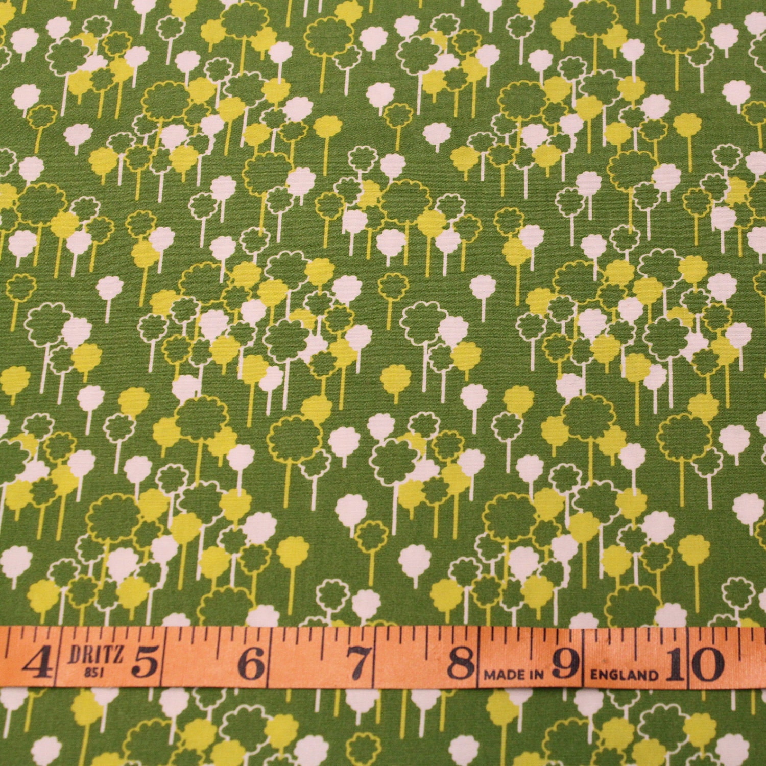 25% OFF - The Woodlands Cotton Fabric by Khristian A Howell for Anthology -Forest in Green- 1 Yard