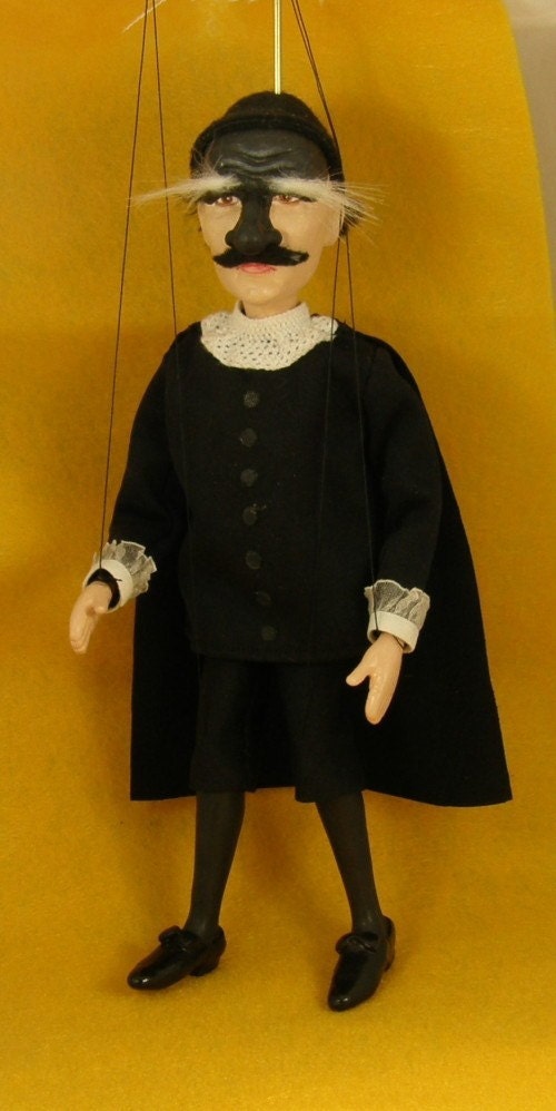 marionette Commedia dell'arte  Il Dottore ( the Doctor )