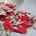 SALE... 100 Doves. Antique Sheet Music & Red