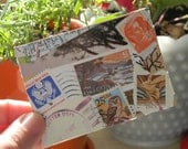 for the love of travel - original collage ACEO