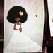 Dorothee Miss Mariage - digital art Print