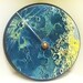 Vintage 1963 Moon Map Upcycled Wood Clock by cadencedesigns on etsy