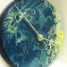 Vintage 1963 Moon Map Upcycled Wood Clock by cadencedesigns on etsy