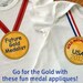 Olympic Gold Medals Applique Machine Embroidery Design Files