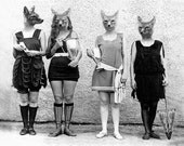 Bathing Beauties 5x7 Anthropomorphic print